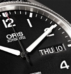 Oris - Big Crown ProPilot Day-Date 45mm Stainless Steel and Canvas Watch, Ref. No. 752 7698 4164FC - Black