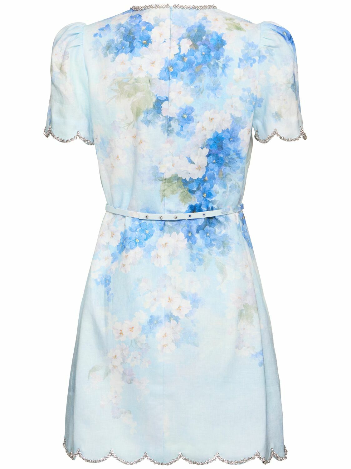 【送料&関税込】Zimmermann Printed Linen Blend Crush Dress Zimmermann Printed Linen Blend Crush Dress Zimmermann