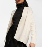 Max Mara - Whisky wool wrap cardigan