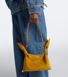 Loewe Scarf Mini suede shoulder bag