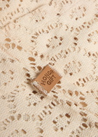 Honor The Gift Pointelle Cotton-blend Crochet Shorts Off White