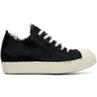 Rick Owens Black Tower Low Sneaks Sneakers