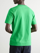 Folk - Garment-Dyed Cotton-Jersey T-Shirt - Green