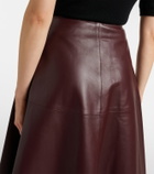 Altuzarra Varda leather maxi skirt