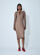 MM6 Maison Margiela Layered Cardigan Dress