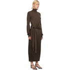 Róhe Brown 4-Sleeved Knitted Turtleneck
