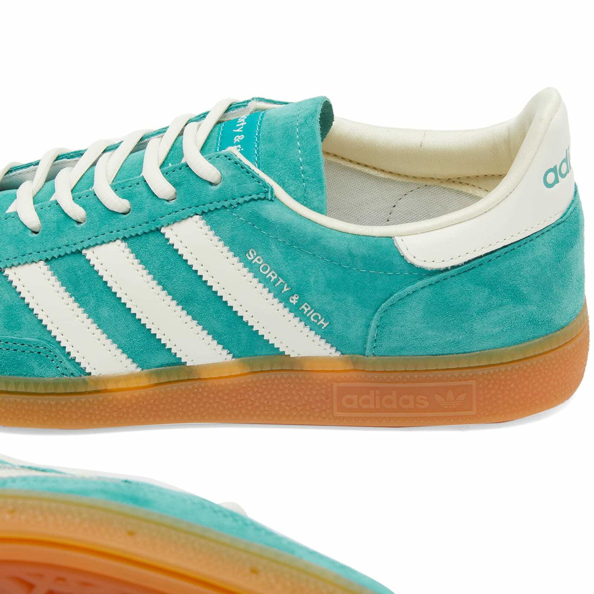 adidas gazelle silver green womens Handball Spezial