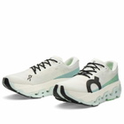 ON Men's Cloudmster 3 Hyper Sneaker in Ivory/Flurry