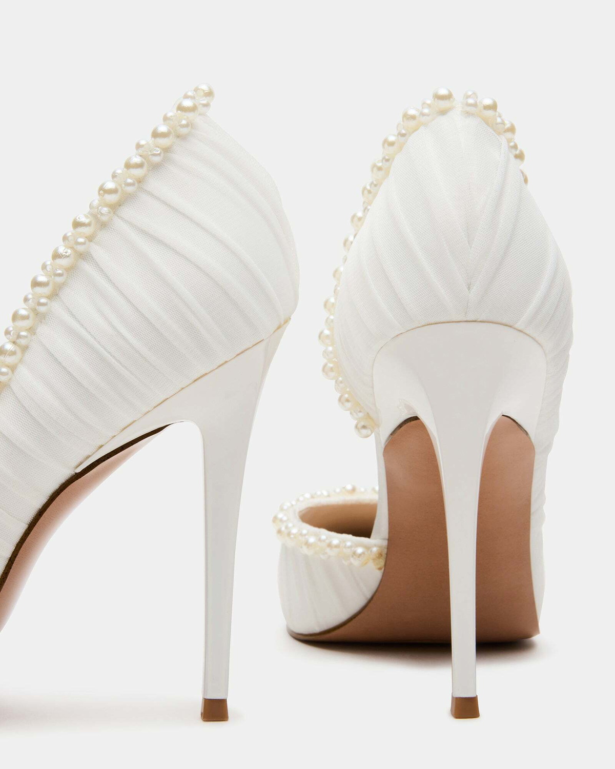 Steve Madden Elegant-P Heels in Natural