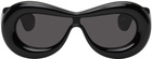 LOEWE Black Inflated Mask Sunglasses