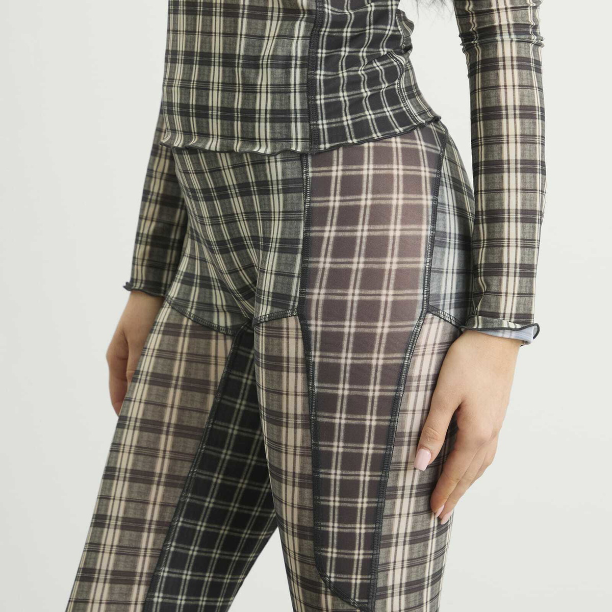 KNWLS Women's Halcyon Leggings in Combi Check