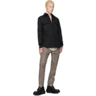 Rick Owens Gray Tower Heizer Cargo Pants