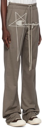 Rick Owens Gray Champion Edition Dietrich Lounge Pants