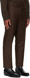 Ferragamo Brown Tailored Trousers