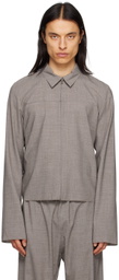 Gabriela Coll Garments Gray No.222 Jacket