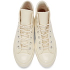 Converse Off-White Knit Back Chuck 70 High Sneakers