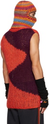 Anna Sui SSENSE Exclusive Orange Vest