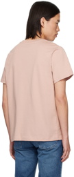 A.P.C. Pink Standard Grand 'V.P.C.' T-Shirt