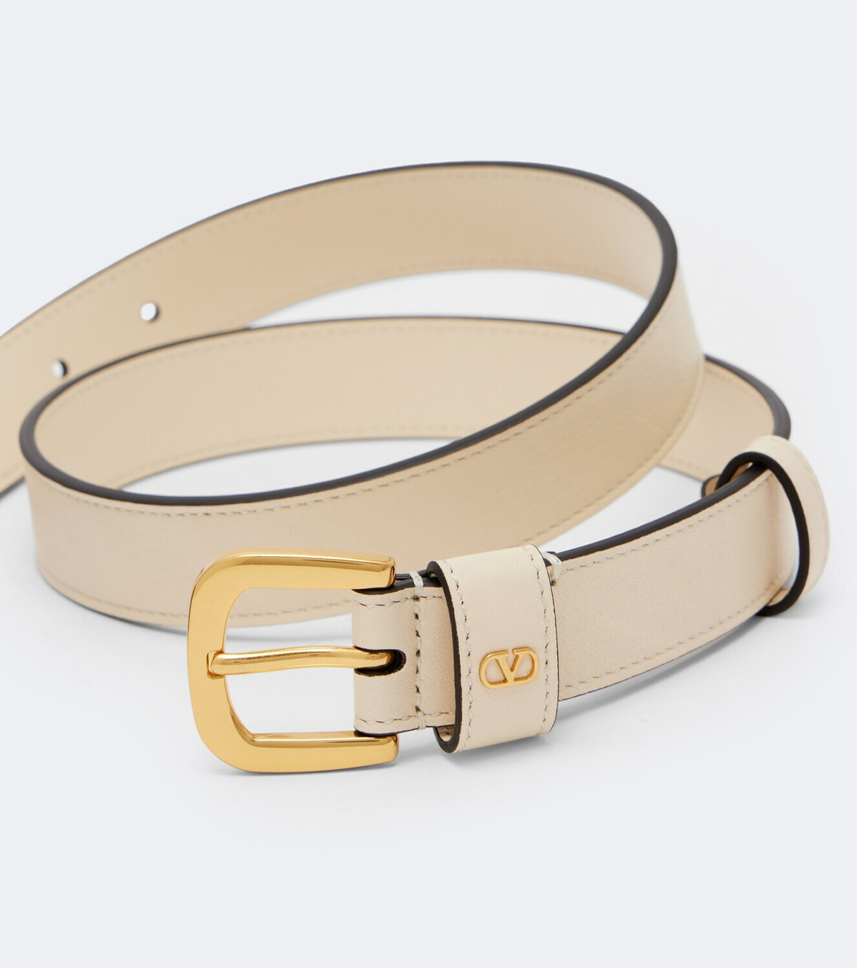Valentino Garavani VLogo leather belt