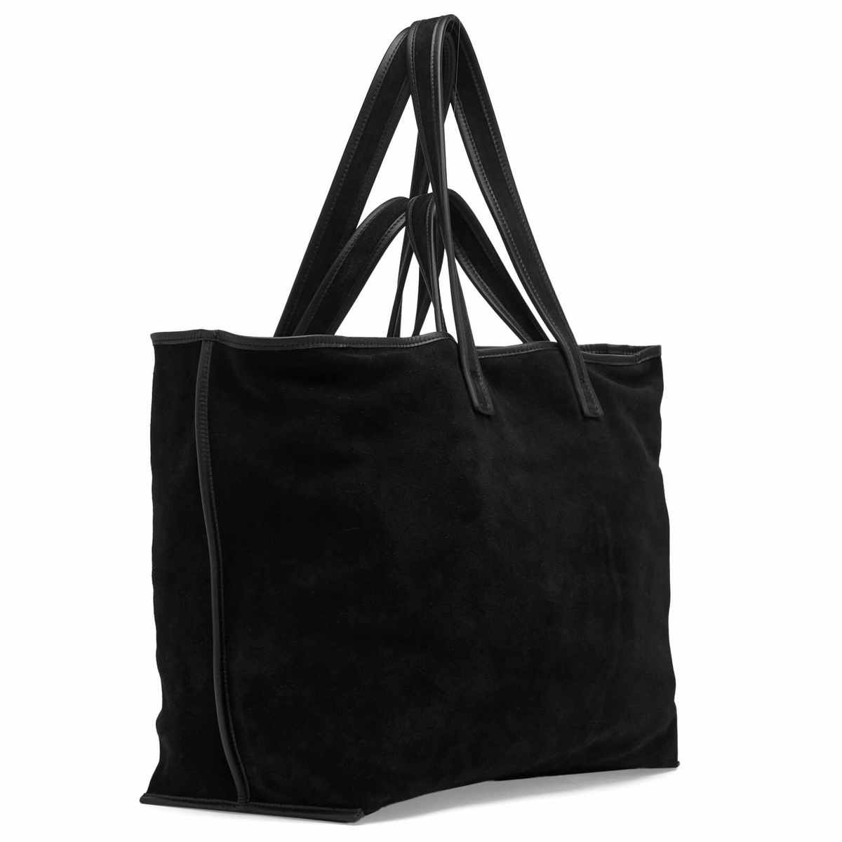 KASSL Editions Women's kassl Tote Suede Bag in Black Kassl Editions