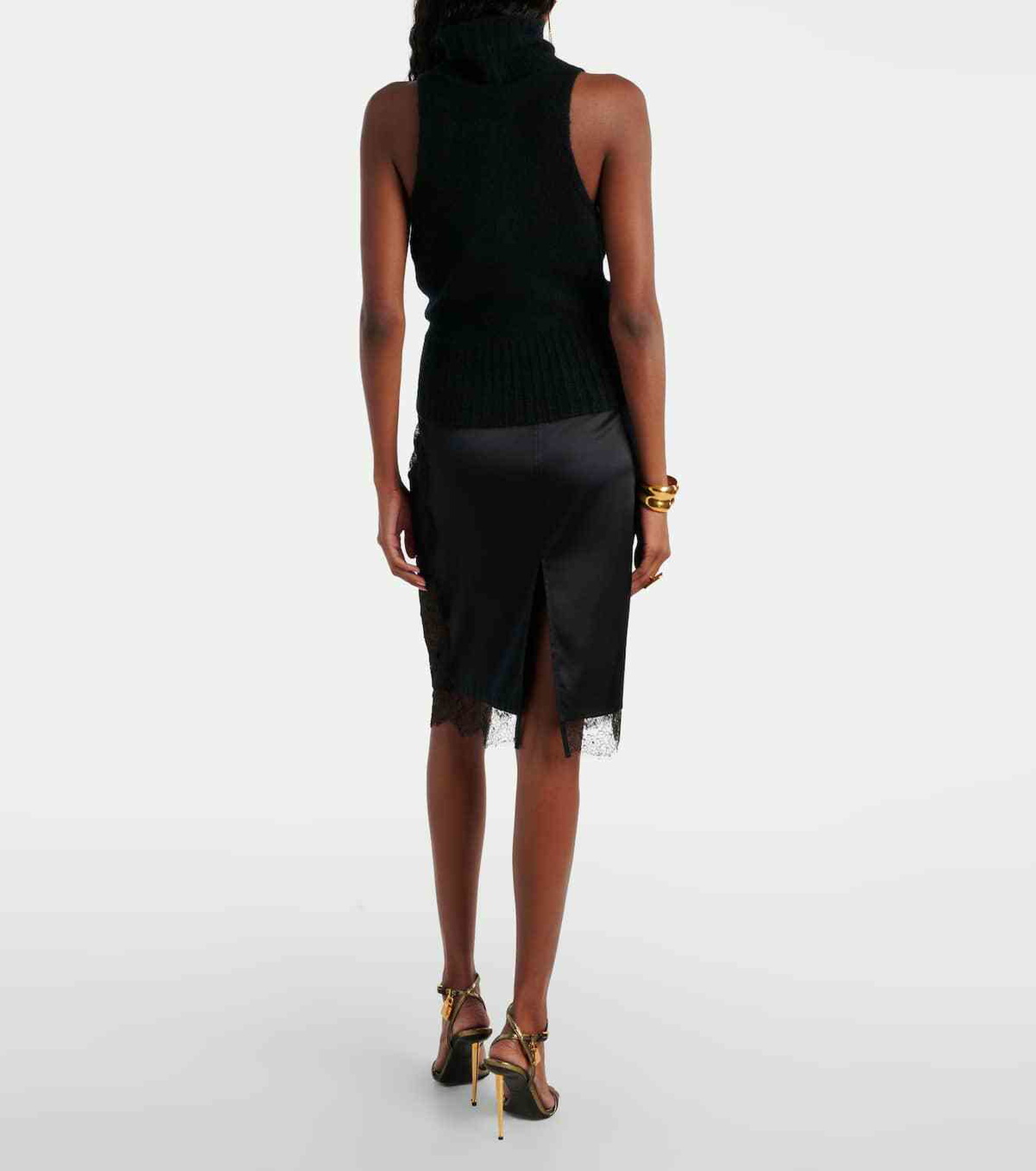 Tom Ford Cashmere and silk turtleneck top