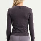 Bandit Women's Wool Long Sleeve Seamless Crewneck in Shadow