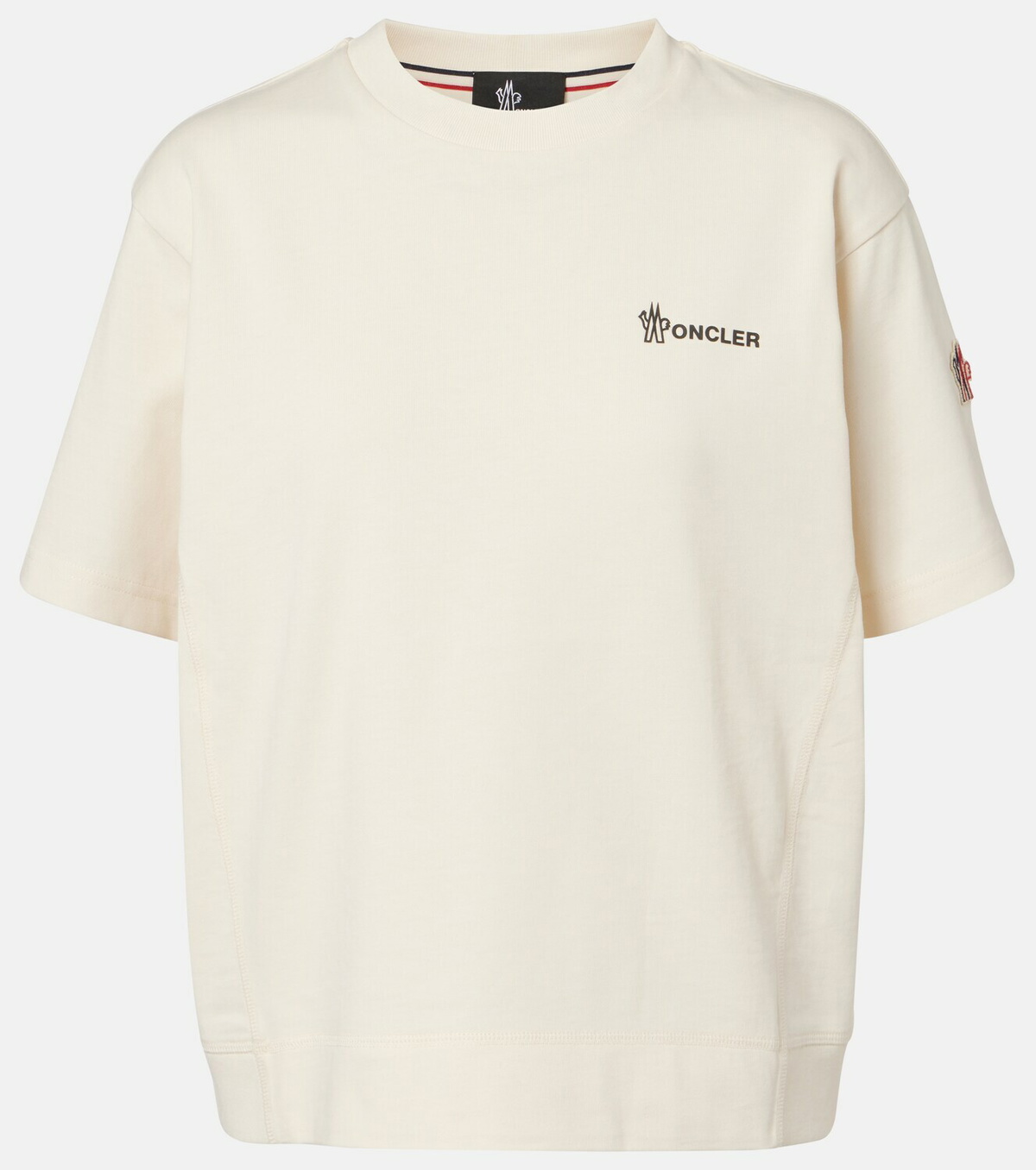 Moncler Grenoble Logo cotton jersey T-shirt