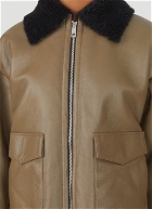 Cropped Chilling Jacket in Beige