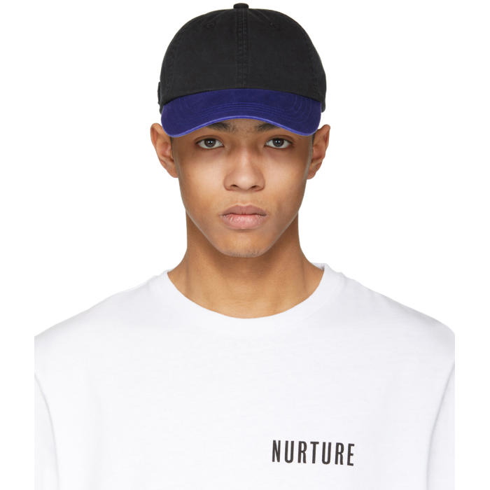 Photo: Acne Studios Black and Blue Carliy Face Cap