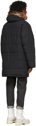 Barbour Black Baffle More Quilted Coat