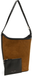 Proenza Schouler Brown Soft Suede Brant Bucket Bag