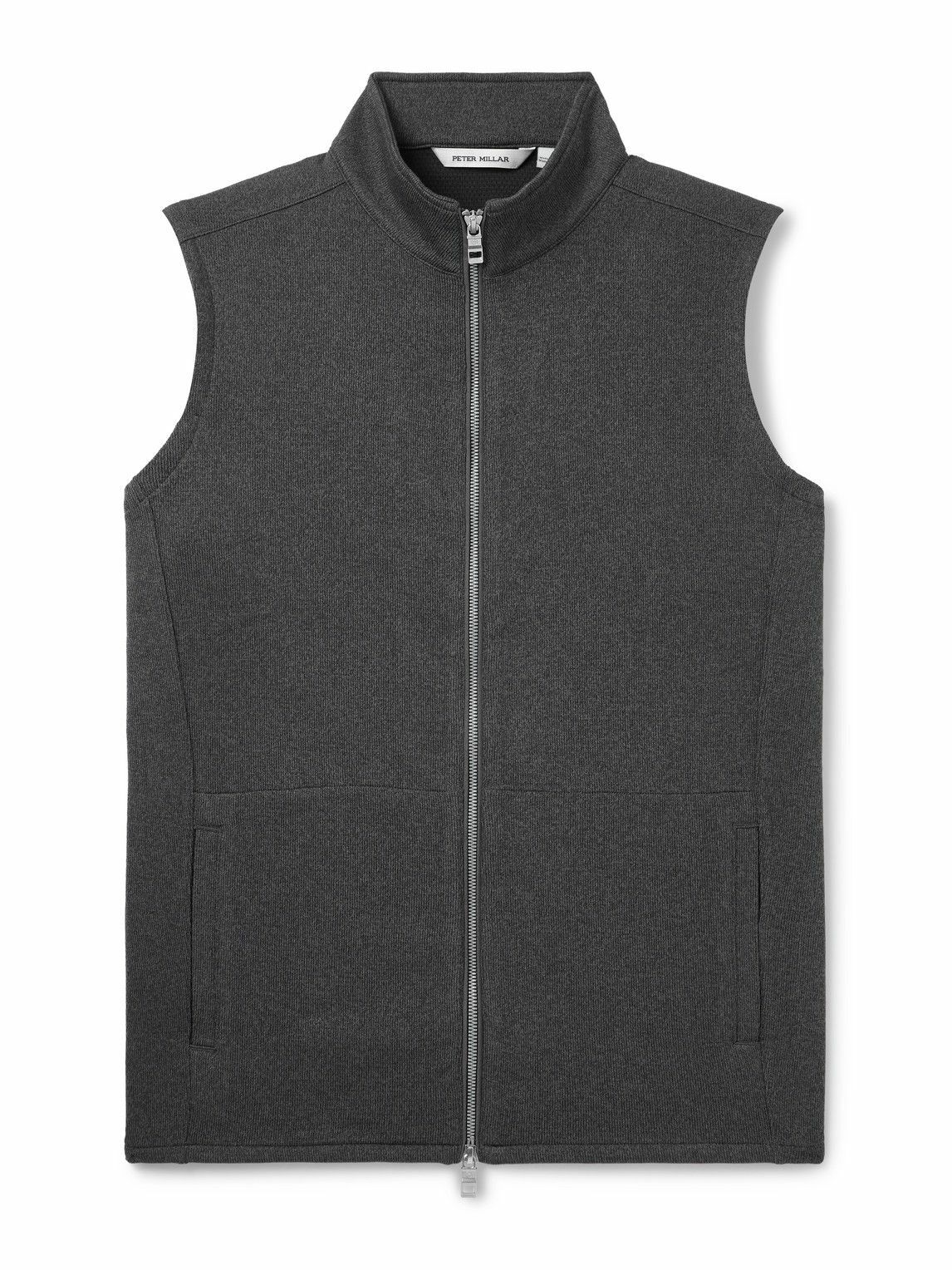 Peter Millar - Crown Recycled-Fleece Gilet - Gray