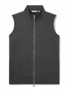 Peter Millar - Crown Recycled-Fleece Gilet - Gray