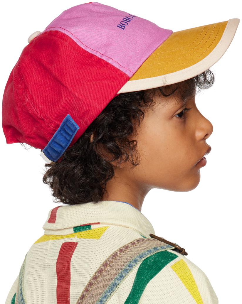 Bobo Choses Kids Multicolor Color Block Cap Bobo Choses