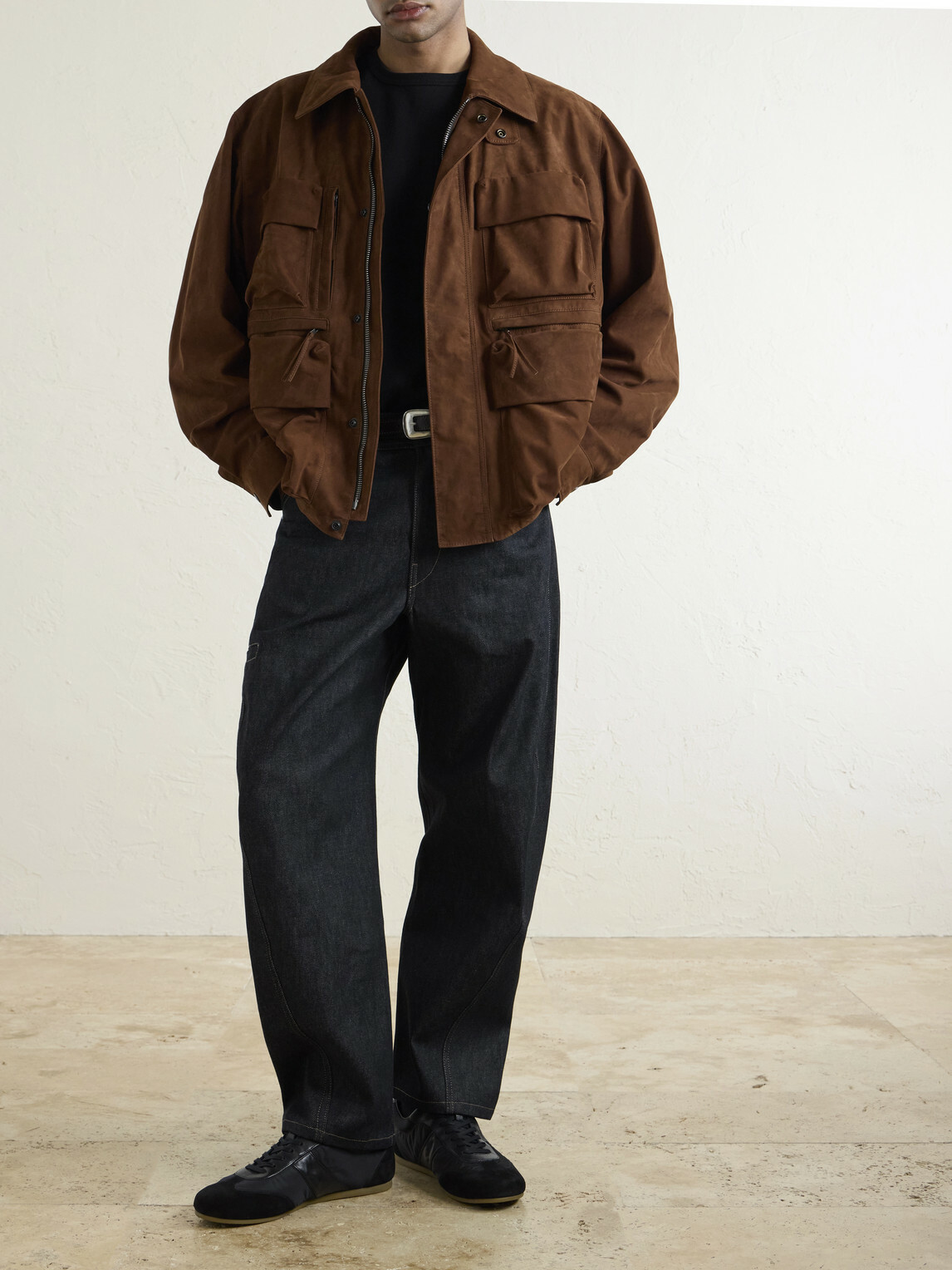 LEMAIRE - Twisted Barrel-Leg Organic Jeans - Blue