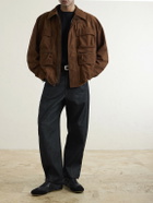 LEMAIRE - Twisted Barrel-Leg Organic Jeans - Blue