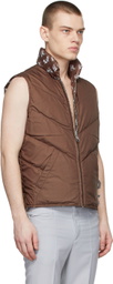 ERL Khaki Polyester Down Vest