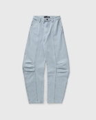 ROTATE Birger Christensen Cargo Denim Pants Blue Womens Jeans
