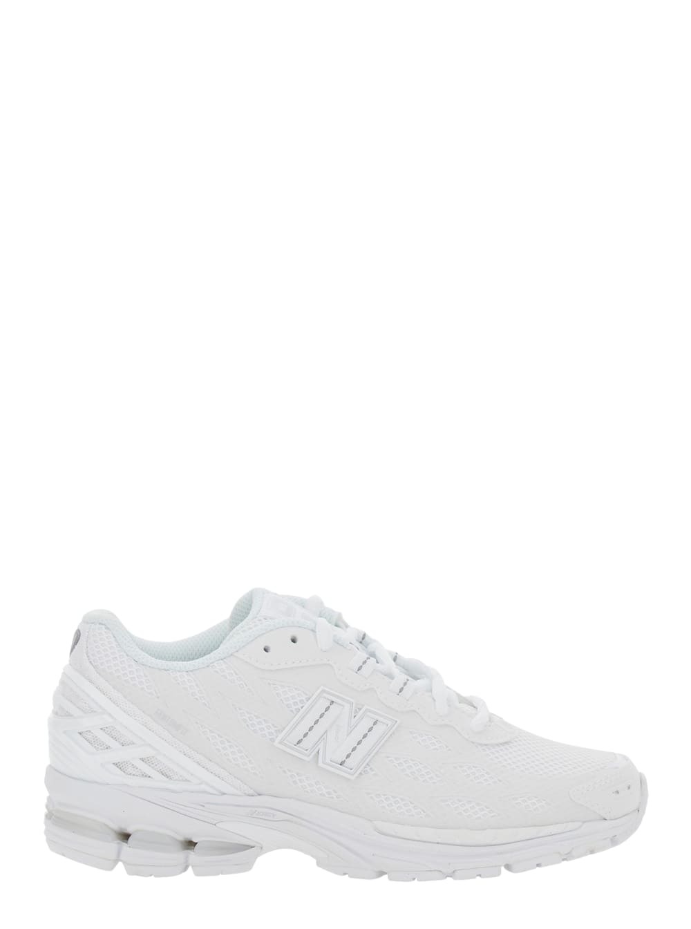 New Balance 1906 White Sneaker With Mesh Design And Side Logo In Tech Fabric Unisex