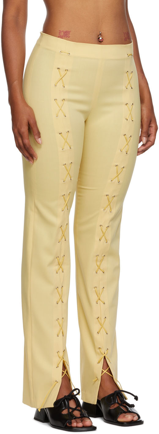 Paloma Wool Yellow Galos Trousers Paloma Wool