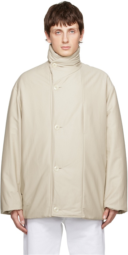 Photo: LEMAIRE Beige Puffer Jacket