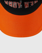 New Era 920 Nbace 22 New York Knicks Otc Black|Orange - Mens - Caps