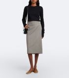 Calvin Klein Collection Lana satin slingback flats