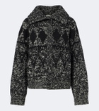 Vince Fair Isle wool-blend cardigan
