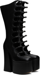 Marc Jacobs Black 'The Kiki Knee-High' Tall Boots