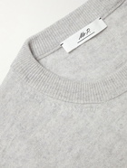 Mr P. - Wool and Cashmere-Blend Sweatshirt - Gray