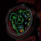 Nubeo Ventana Red Dial Mens Watch NB-6125-03