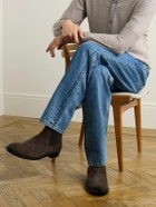 Tod's - Suede Chelsea Boots - Brown