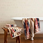 Pendleton Three Piece Towel Set in White Sands 