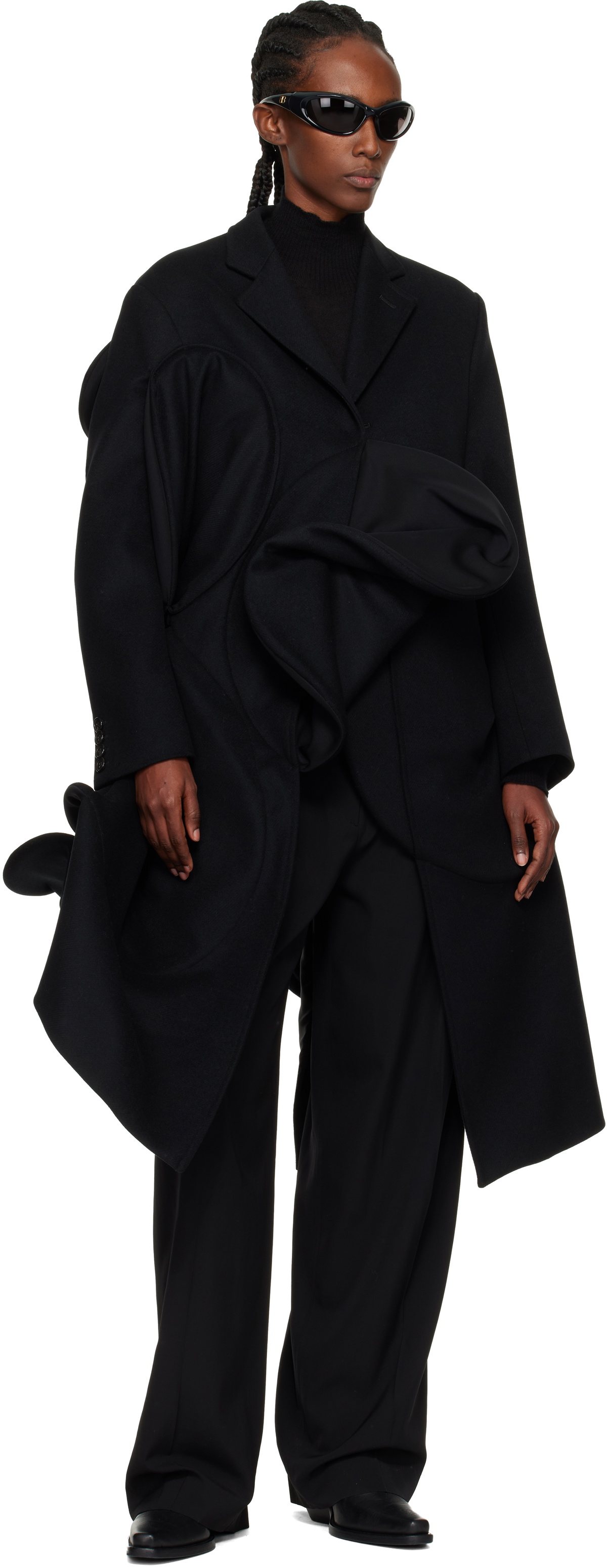 Junya Watanabe Black Structured Coat